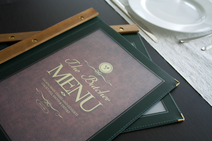 Securit® A4 WOOD menu ryg - Billede 5