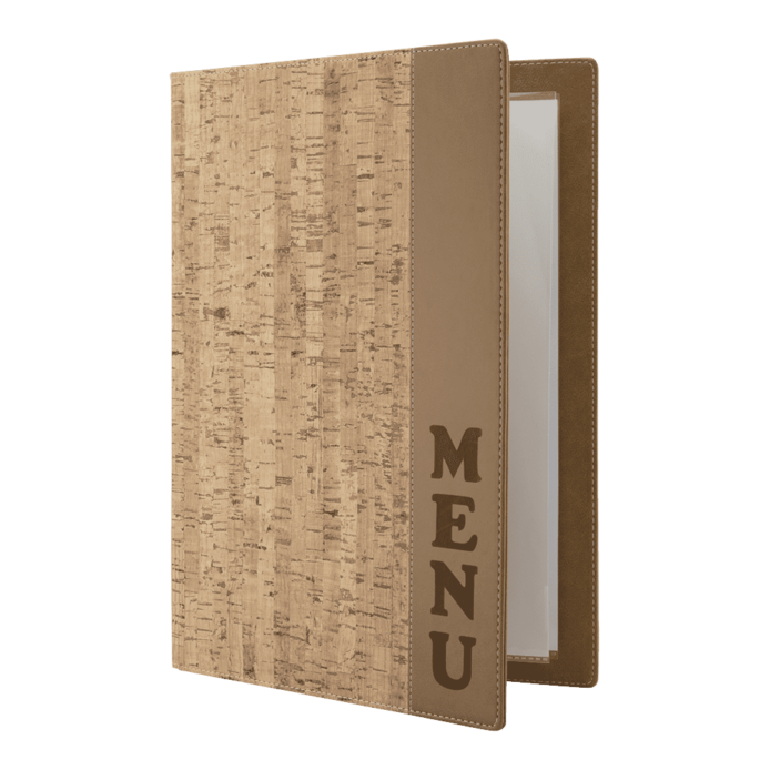 Securit® A4 KORK DESIGN menuomslag