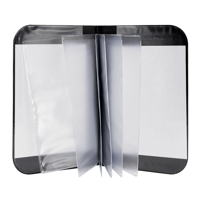 Securit® A5 ESSENTIAL menuomslag - 6 faste lommer / 12 sider - Billede 4