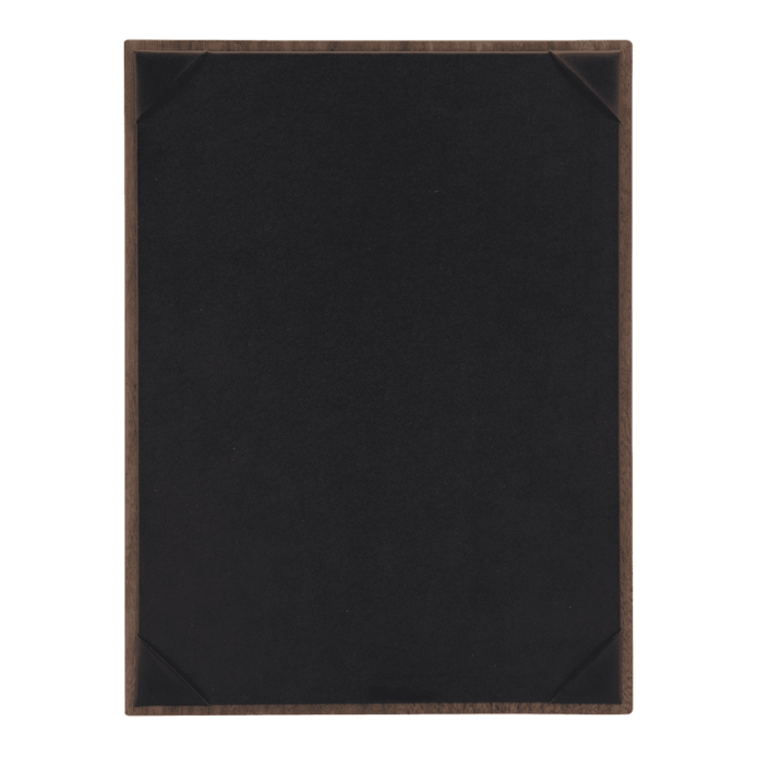 Securit® A4 WALNUT & VEGAN LEATHER ALBUM menuholder