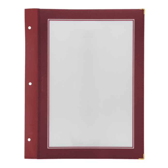 Securit® A4 WOOD menu indlæg