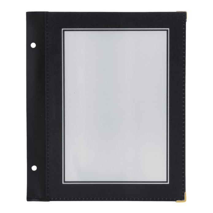 Securit® A5 WOOD menu indlæg