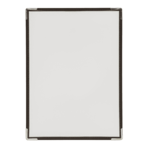 3 stk. Securit® A4 CRYSTAL DOUBLE menuholdere