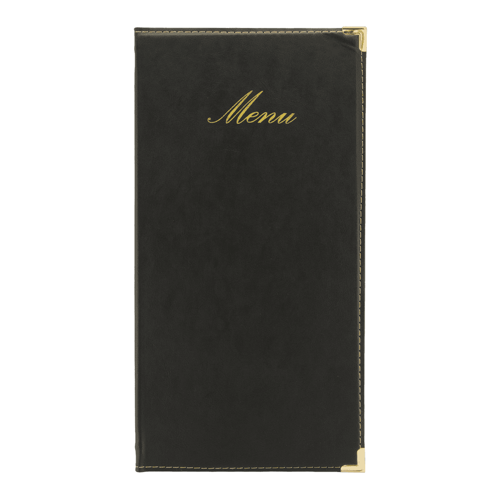 Securit® A45 CLASSIC menuomslag i sort