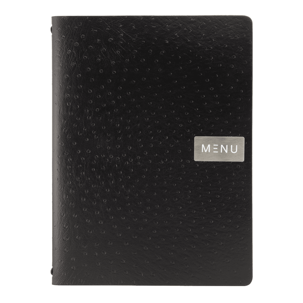 Securit® A4 EGO læder menuomslag