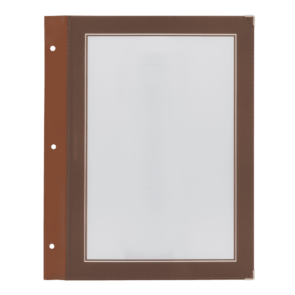 Securit® WOOD A4 menu indlæg