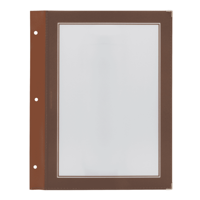 Securit® WOOD A4 menu indlæg