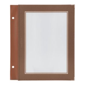 Securit® A5 WOOD menu indlæg