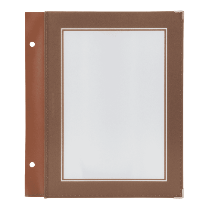 Securit® A5 WOOD menu indlæg