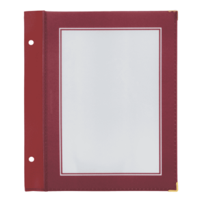 Securit® A5 WOOD menu indlæg