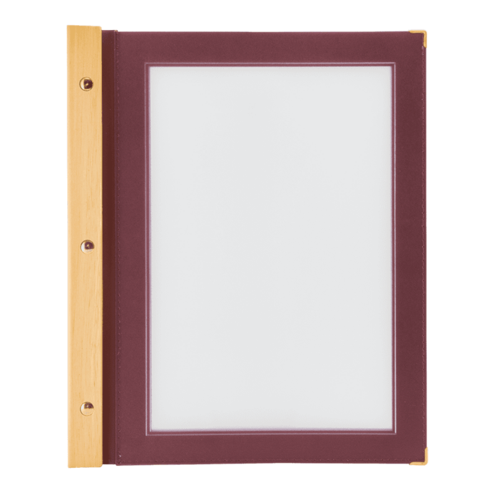 Securit® A4 WOOD menu ryg - Billede 3