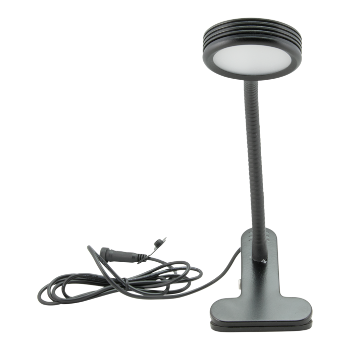 Securit® LED-klemmelampe til alt slags vejr - sort - Image 5