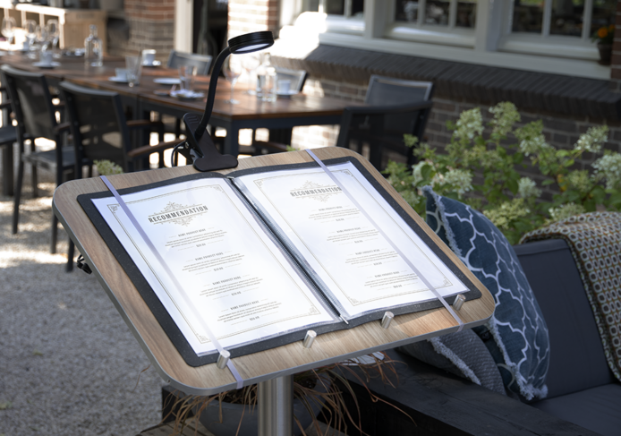 Securit® LED-klemmelampe til alt slags vejr - sort - Image 4