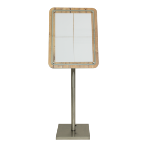 Securit® GLASS STAR 4xA4 menu-display i eg