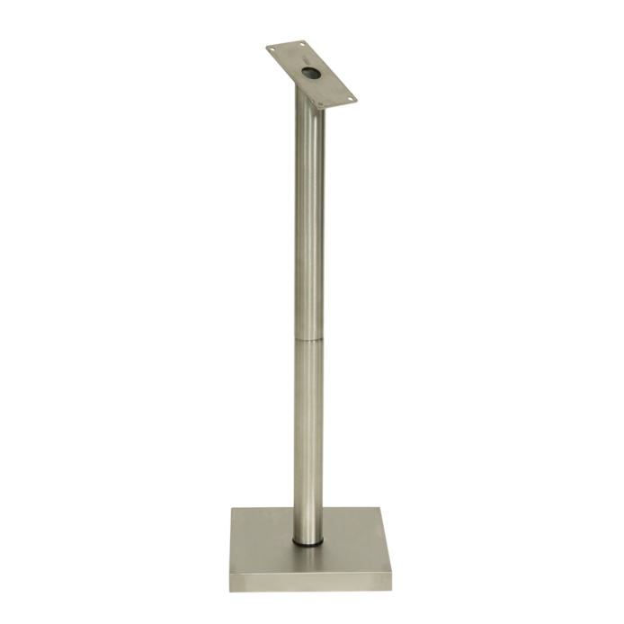 Securit® 85 cm rustfrit stativ til Glass Star menu-displays - Image 3