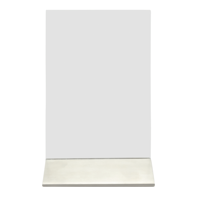 Securit® A6 menu borddisplay i akryl og rustfrit stål - Image 2