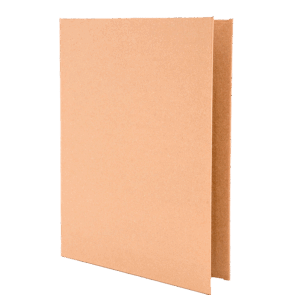 A4>Menuomslag Napura, Simpel 2 sidet, natur